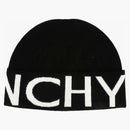 Givenchy Jacquard logo gorro negro/blanco