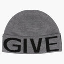 Givenchy Jacquard logo beanie negro