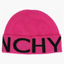 Givenchy Jacquard logo gaanie rosa/negro