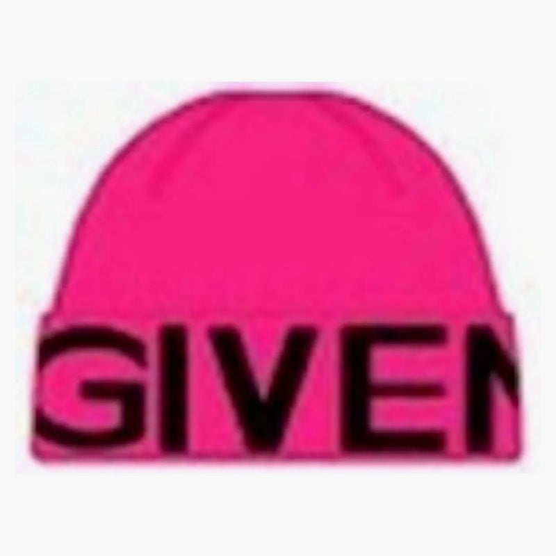 Givenchy Jacquard logo Beanie Pink/Black