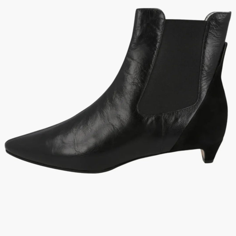 Givenchy Leather Chelsea Ankle Booties Black (Dámské)
