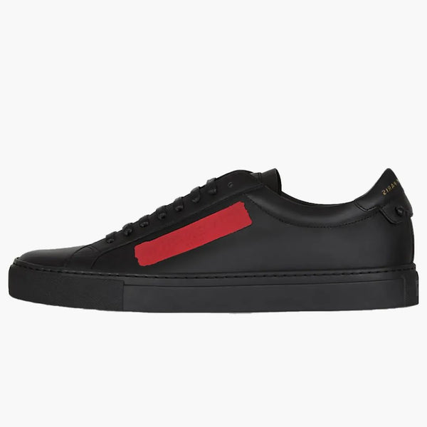Fascia in lattice in pelle givenchy rosso nero