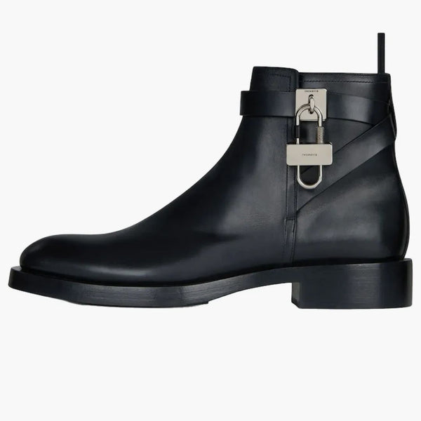 Givenchy Lock Boots Black