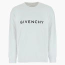 Givenchy logo imprima la sudadera de ajuste delgado