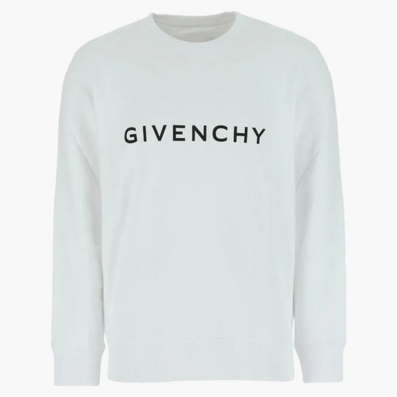 Givenchy Logo Stampa Slimt Fithirt White