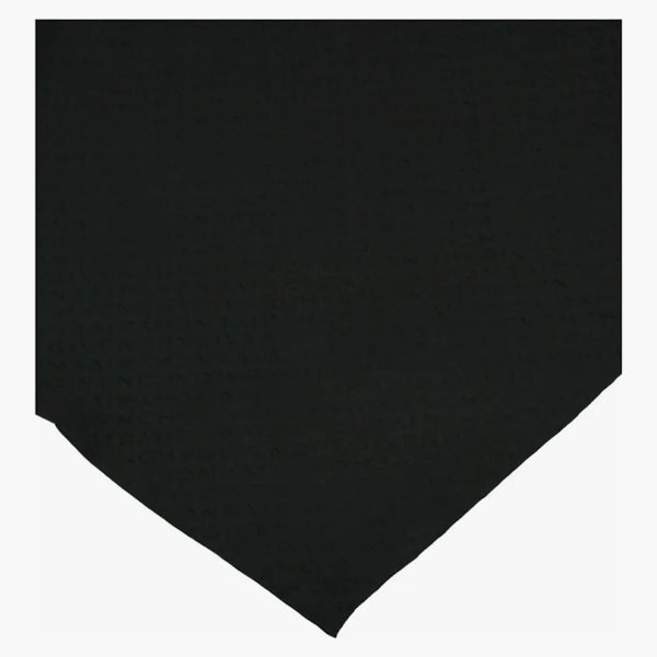 Sciarpa di seta stampata dal logo Givenchy Black