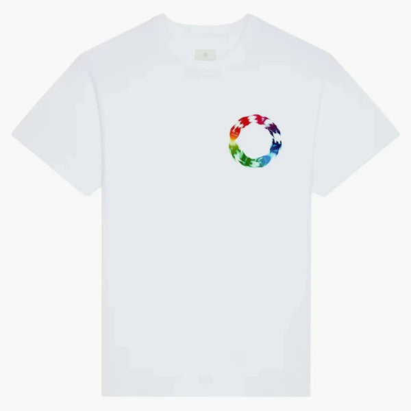 T-shirt di Givenchy Logo Shark Rottweiler Bianco