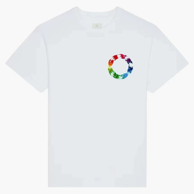 T-shirt di Givenchy Logo Shark Rottweiler Bianco