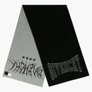 Givenchy Logo Stars Scarf Black/Gray