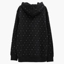 Givenchy Logo Strass Hoodie Black