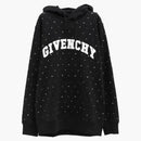 Givenchy Logo Strass Hoodie Black