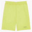 Givenchy logo sweatshorts acid yellow