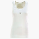 Givenchy logo tank top white
