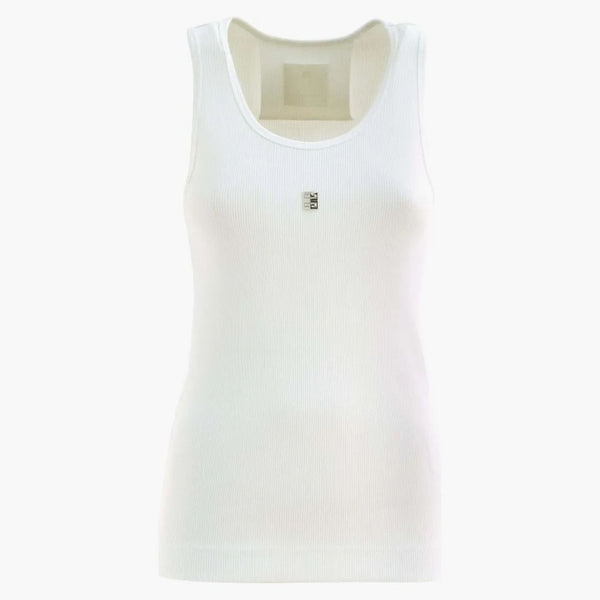 Givenchy Logo Tank Top White