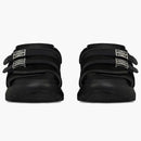 Givenchy Sandalias de marshmallow de cuero de gamuza negra