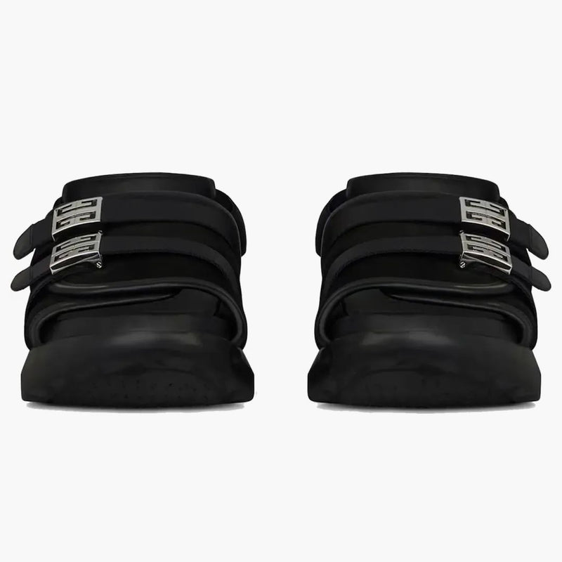 Sandali marshmallow givenchy in pelle scamosciata nera
