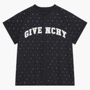 GIVCHY MESH con Studs College Baseball Jersey Black