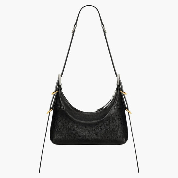 Borsa givenchy mini voyou in pelle nera
