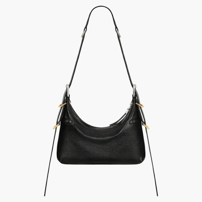 Borsa givenchy mini voyou in pelle nera