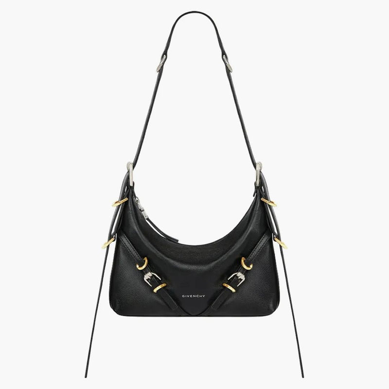 Borsa givenchy mini voyou in pelle nera