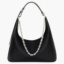 Givenchy Moon Cut Out Shoulder Bag Medium Black
