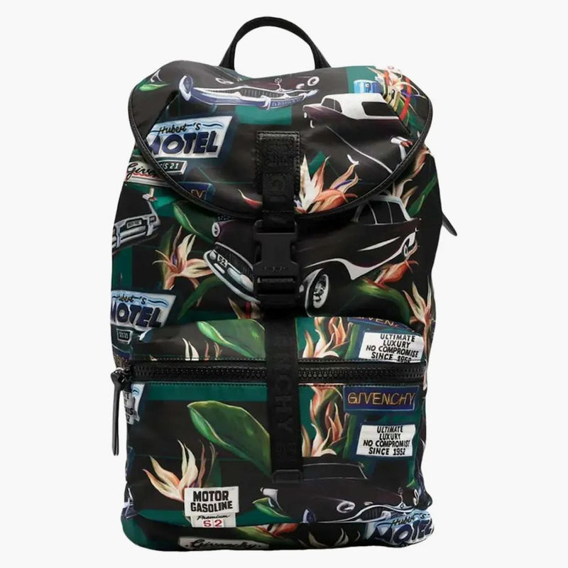 Givenchy Motel Print Batoh Multicolor