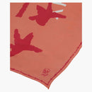 Givenchy New Artwork Print Scarf Salmon