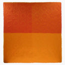 Givenchy Patchwork Silk Blend Shawl Red/Orange