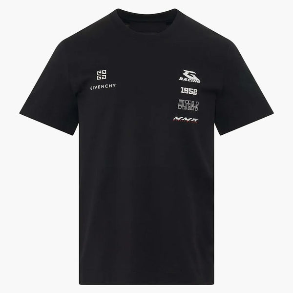 T-shirt del logo Racing Givenchy Black/White