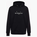 Givenchy Reverse Hoodie in Fleece Black