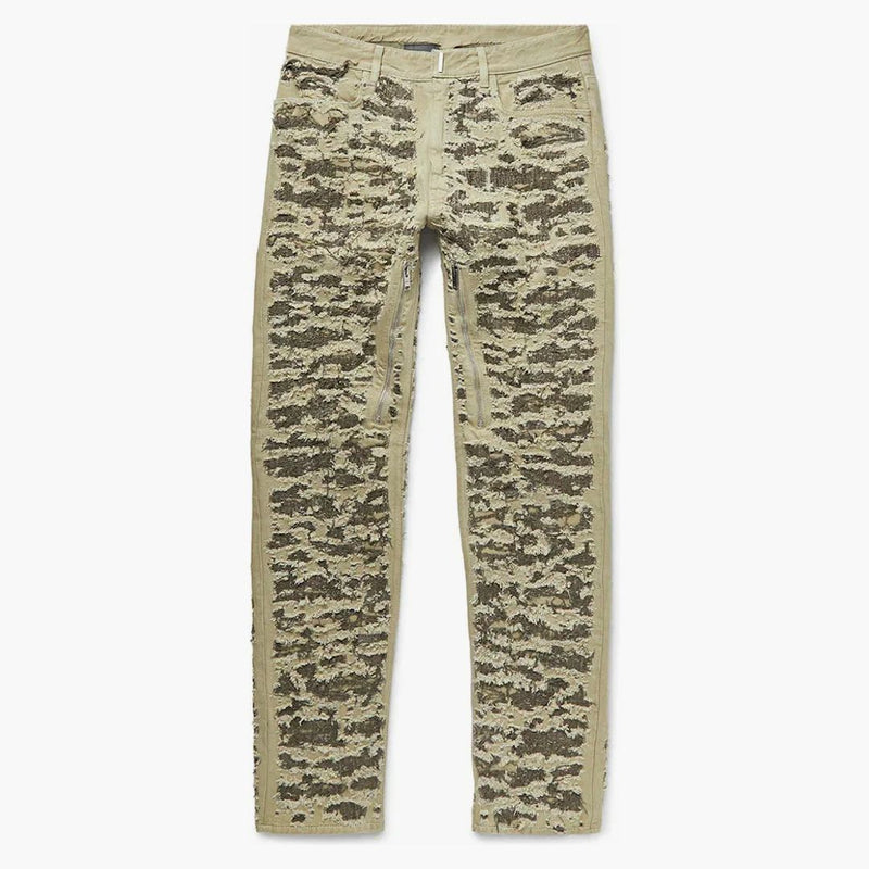 Jeans distrettuale di Givenchy Slim-Fit Green