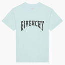 Givenchy Slim Fit Jersey with Patch T-Shirt Acqua Marine