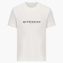 Givenchy Slim Fit Logotipo Camiseta White
