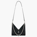 BASSO DI TAGLIO DI GIOVENCHY in pelle in scatola con nero a catena