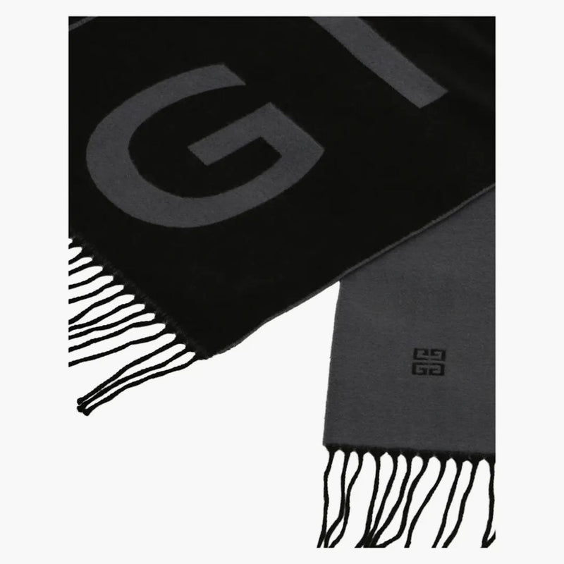 Givenchy Spalato 4G Scarf Black/Grey