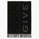 Givenchy Split 4g bufanda negro/gris