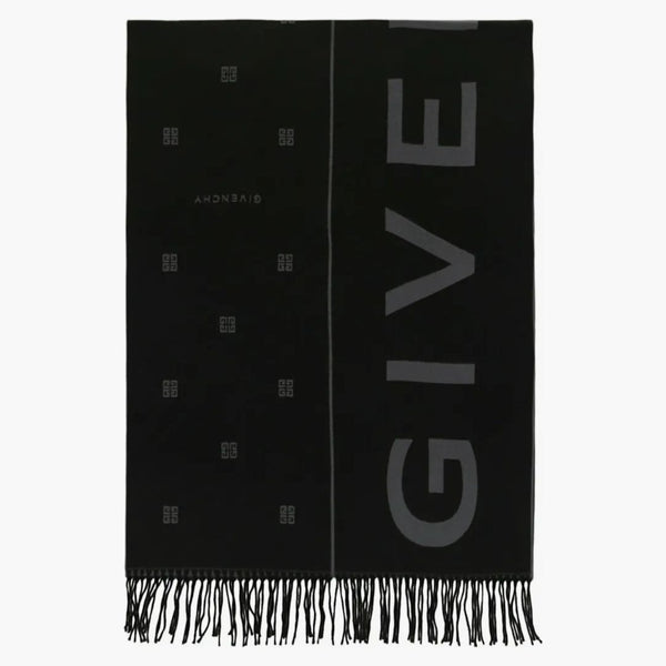 Givenchy Spalato 4G Scarf Black/Grey