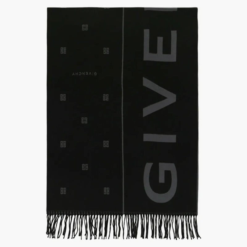 Givenchy Spalato 4G Scarf Black/Grey