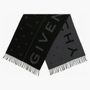 Givenchy Split 4g bufanda negro/gris