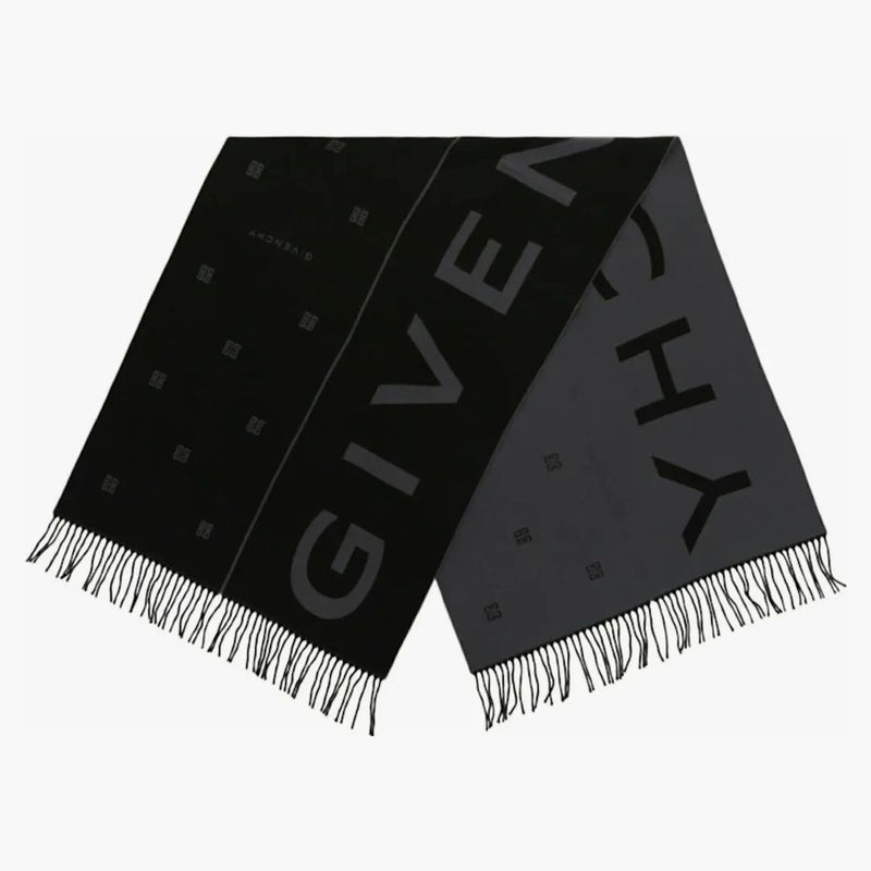 Givenchy Spalato 4G Scarf Black/Grey