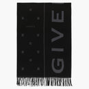 Givenchy Split 4g bufanda negro/gris
