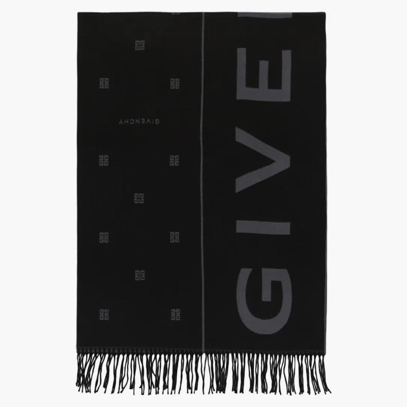 Givenchy Spalato 4G Scarf Black/Grey