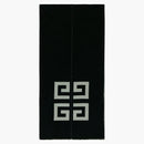 Givenchy Split Logo Scarf Navy