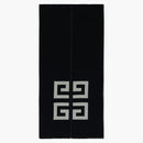 Givenchy Split Logo Scarf Navy