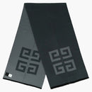 Givenchy Split Oblong Scarf Gray