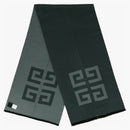 Givenchy Split Oblong Scarf Gray