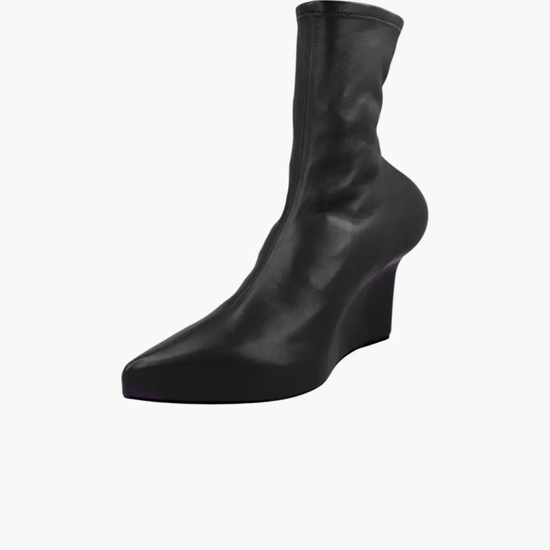 Stivali alla caviglia a cuneo givenchy nero (donne)