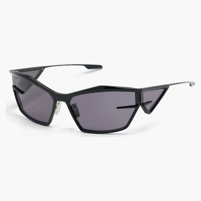 Occhiali da sole in telaio avvolgente Givenchy Black/Smoke (GV40066U 01A)