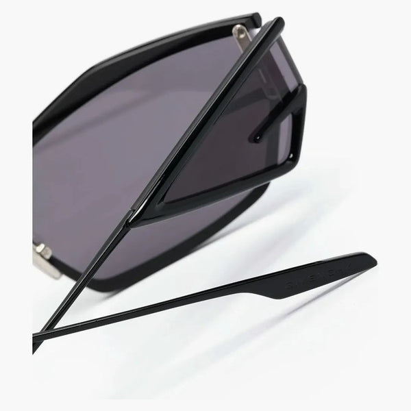 Occhiali da sole in telaio avvolgente Givenchy Black/Smoke (GV40066U 01A)