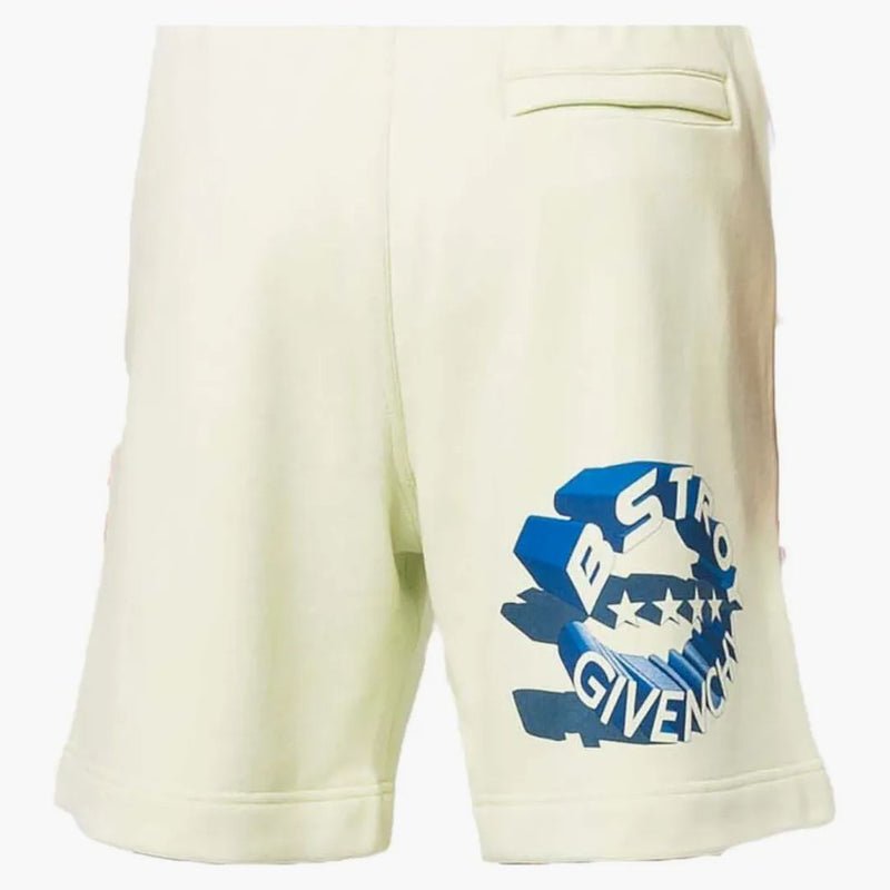 Givenchy x Bstroy Graphic-Print Track Shorts Green